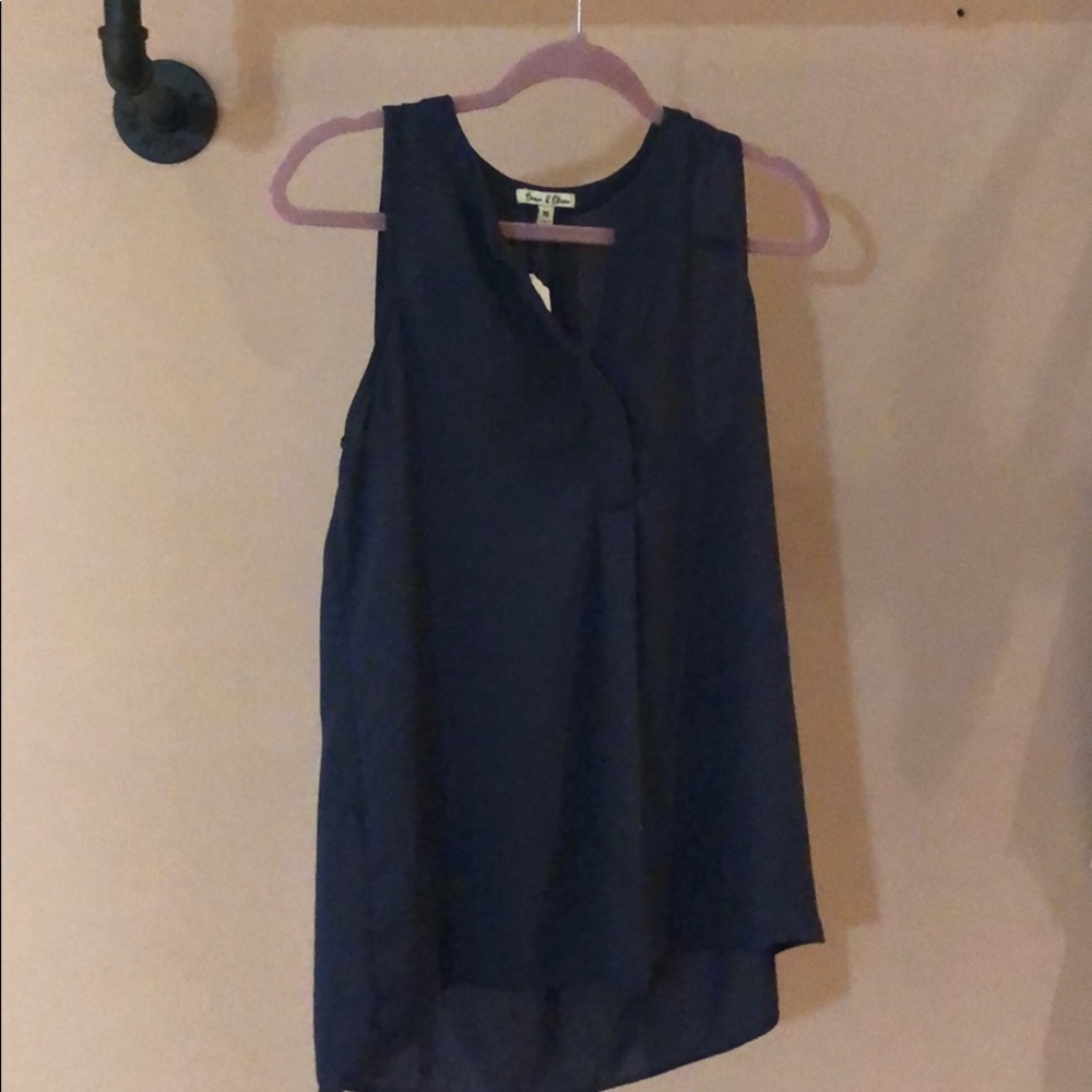 Blue Emma & Olivia blouse